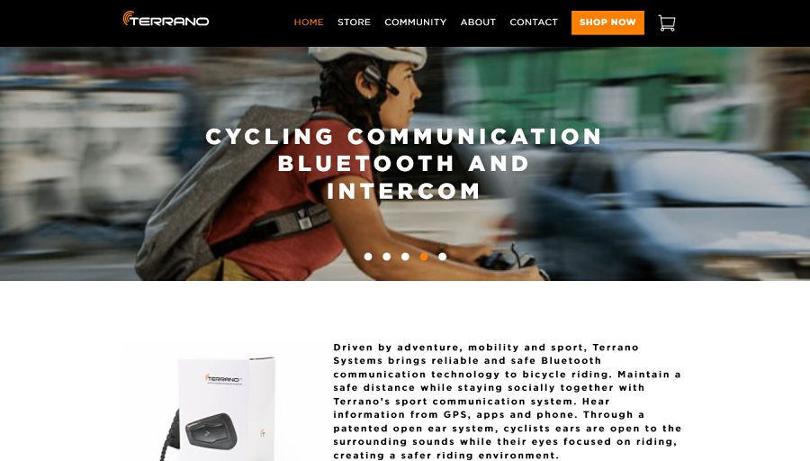 Terrano Systems Desktop View